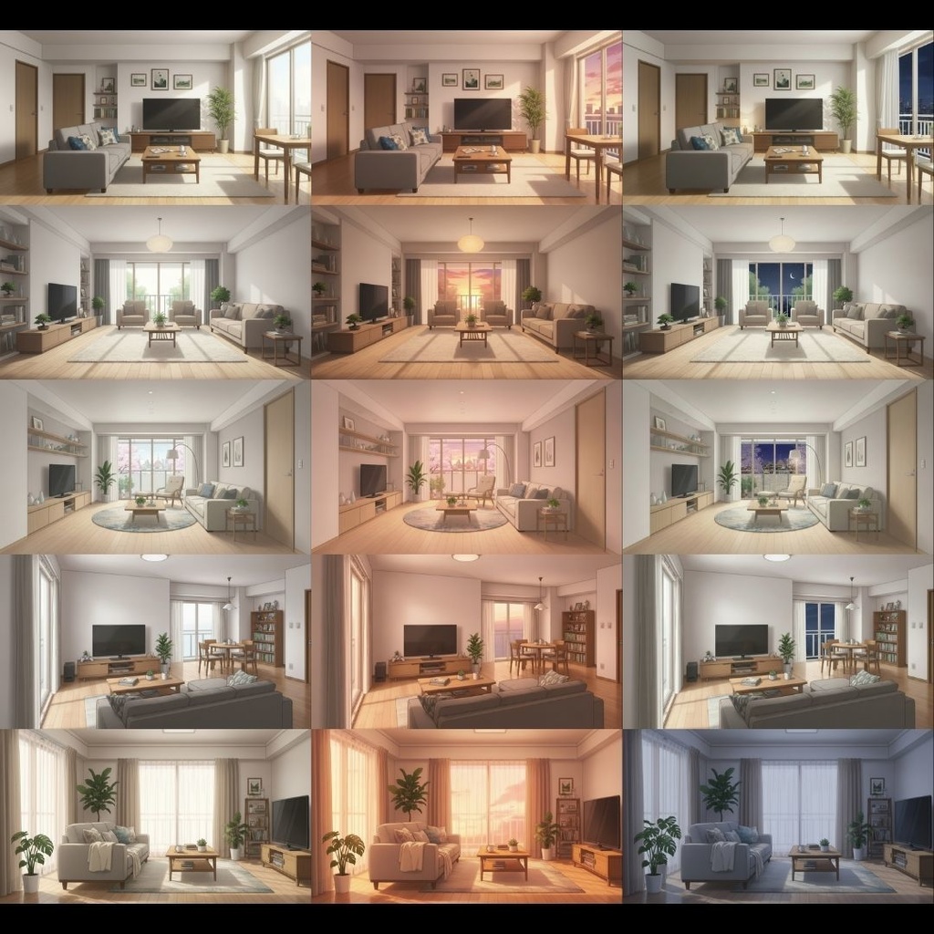 【背景素材】 マンション 192枚|リビング•寝室•キッチン•トイレ•浴室•エレベーター•外観•入り口•集合ポスト•外廊下(TRPG, マダミス, ココフォリア, ゲーム)