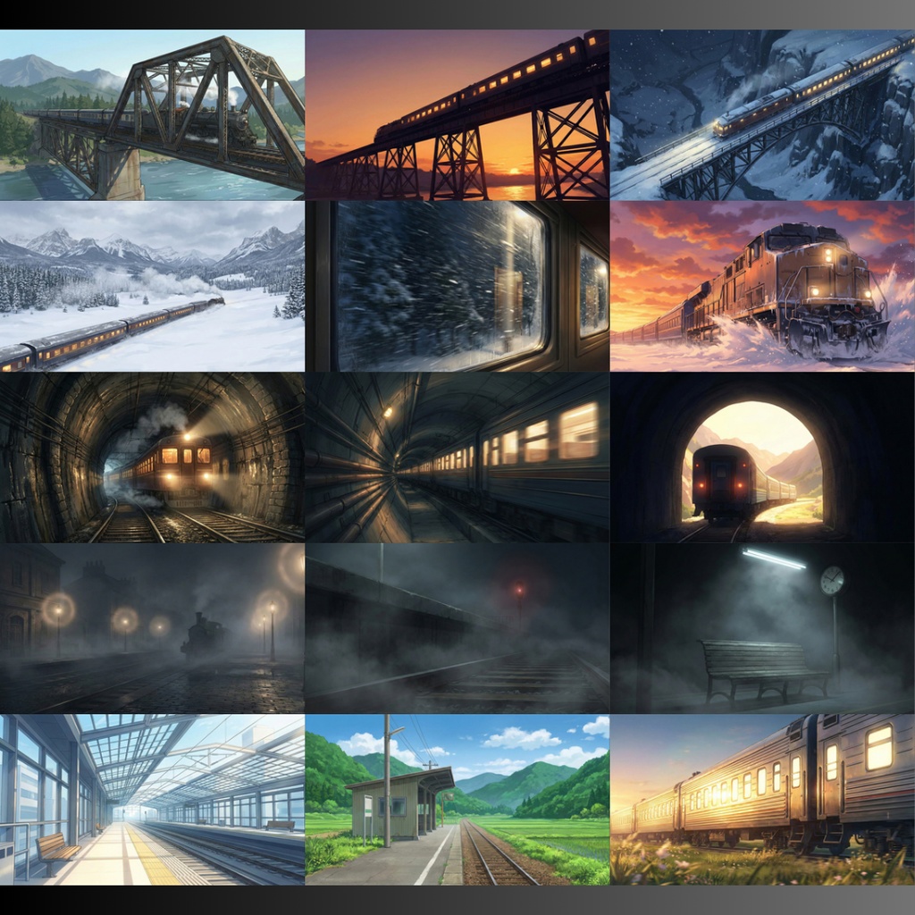 【背景素材】 寝台列車 120枚|客室•廊下•機関室•ベッド•手紙•外観•貨物室etc(TRPG, マダミス, ココフォリア, ゲーム)