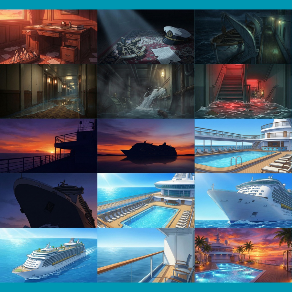 【背景素材】 豪華客船 118枚|客室・廊下・共有スペース・カジノ・ロビー・プール・バー etc(TRPG, マダミス, ココフォリア, ゲーム)