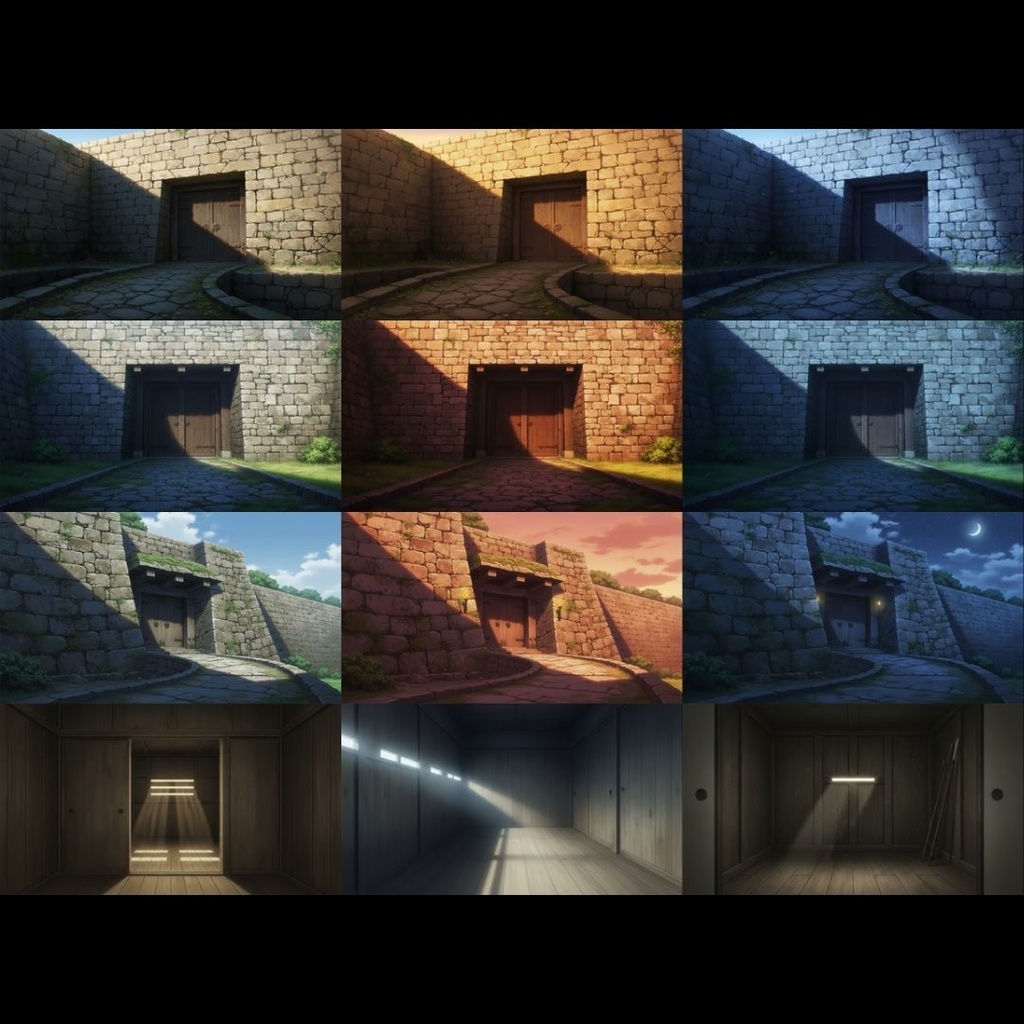 【TRPG背景素材】日本の城 163枚|天守閣•大広間•庭園•武器庫•階段•古井戸•米蔵•隠し部屋•台所etc