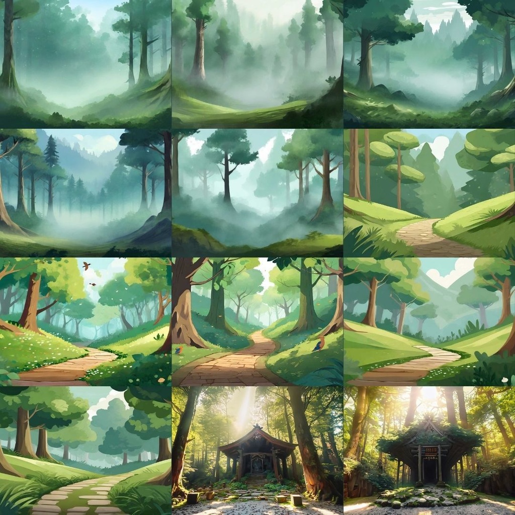 【フリー素材】春の風景イラスト264枚|TRPG・ブログ・SNSに使える無料背景素材