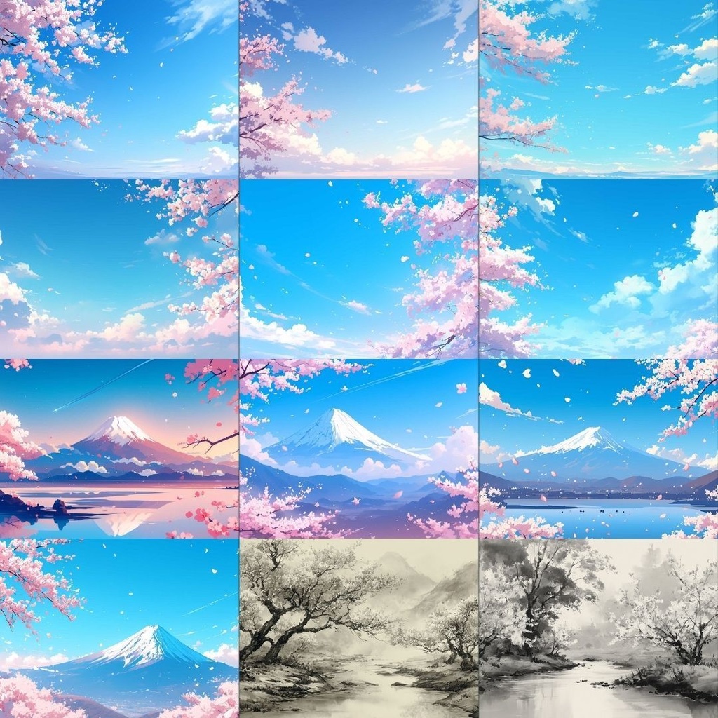 【フリー素材】春の風景イラスト264枚|TRPG・ブログ・SNSに使える無料背景素材