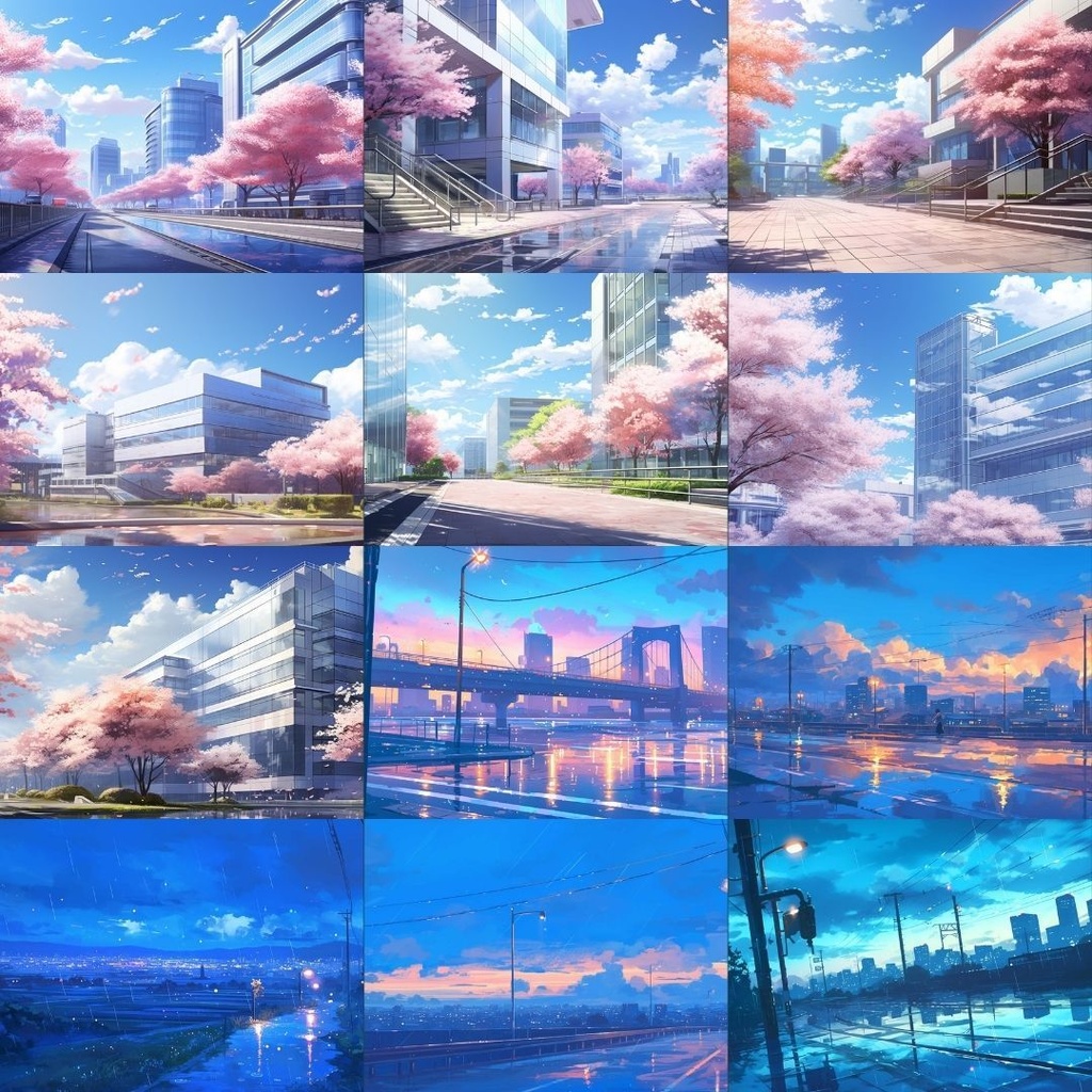 【フリー素材】春の風景イラスト264枚|TRPG・ブログ・SNSに使える無料背景素材