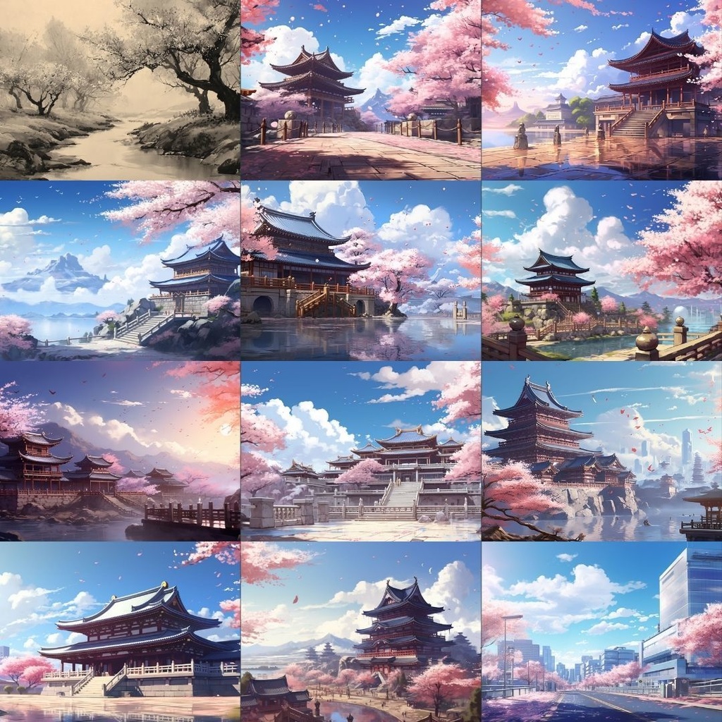 【フリー素材】春の風景イラスト264枚|TRPG・ブログ・SNSに使える無料背景素材