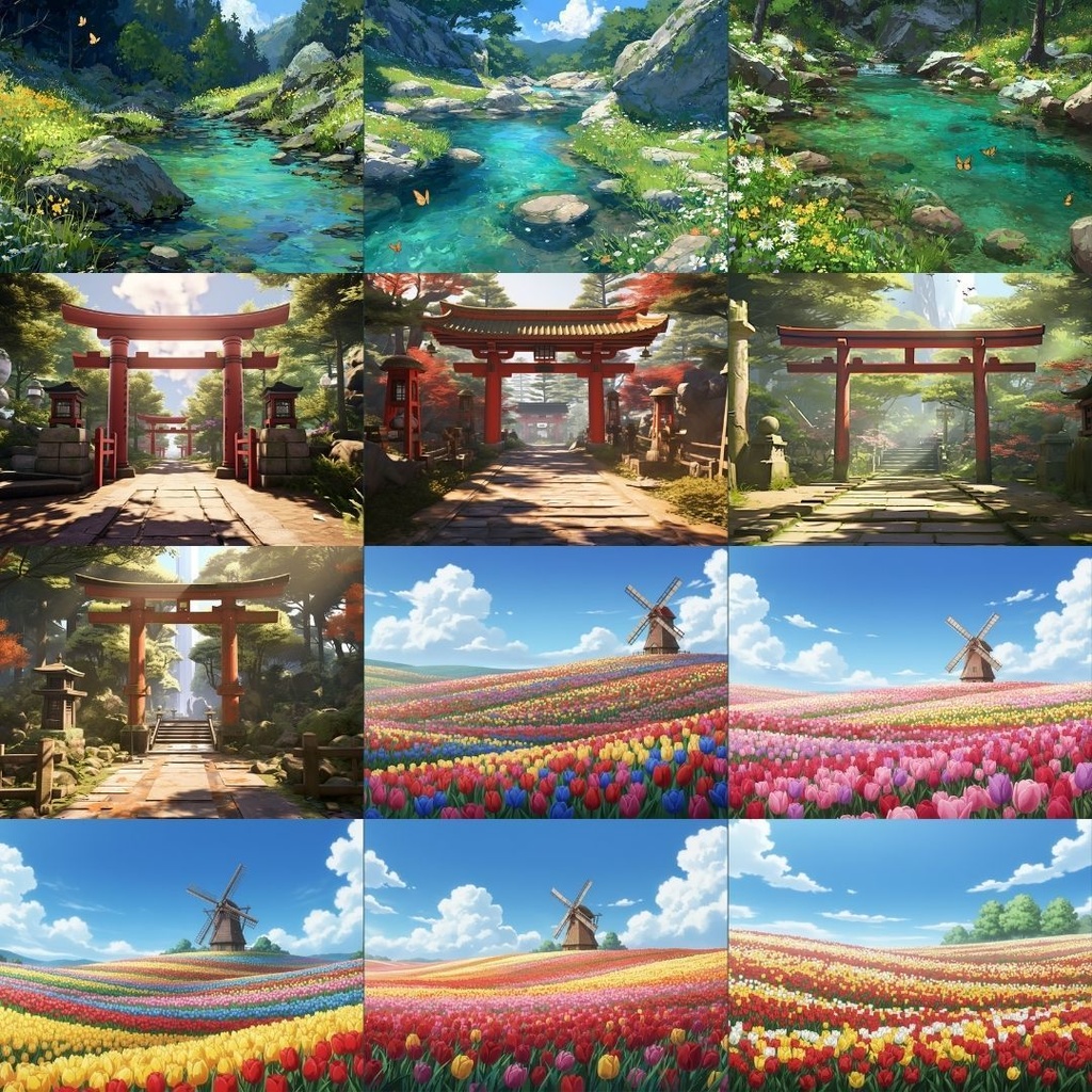 【フリー素材】春の風景イラスト264枚|TRPG・ブログ・SNSに使える無料背景素材