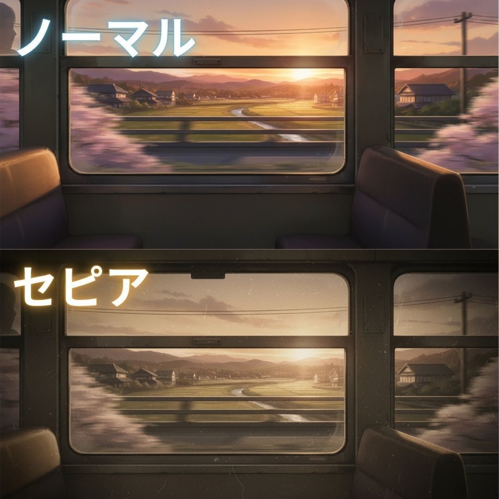 【背景素材】 回想シーン背景集_差分あり 66枚|学校•夏•電車•公園etc(TRPG, マダミス, ココフォリア, ゲーム)