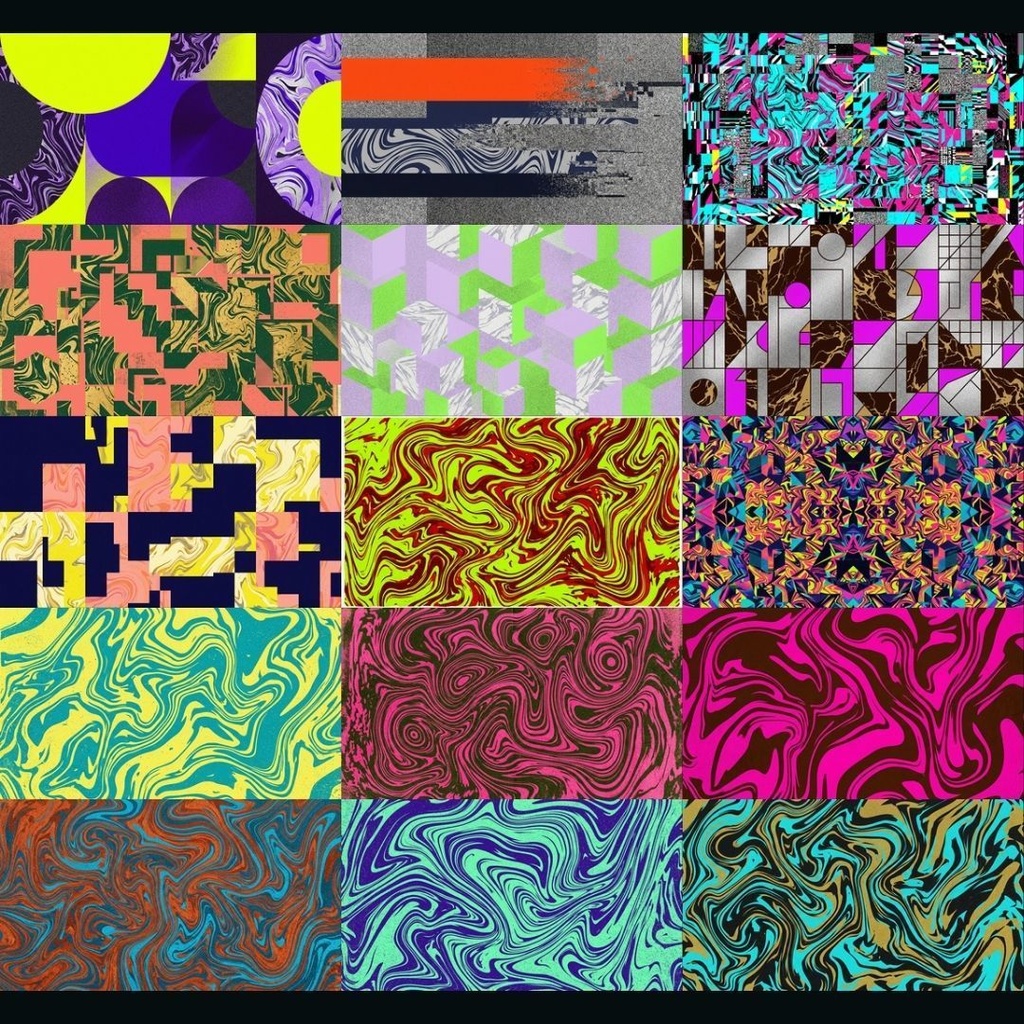 【背景素材】 異彩ノイズ素材集 150枚|TRPG, マダミス, ココフォリア, ゲーム, YouTube演出