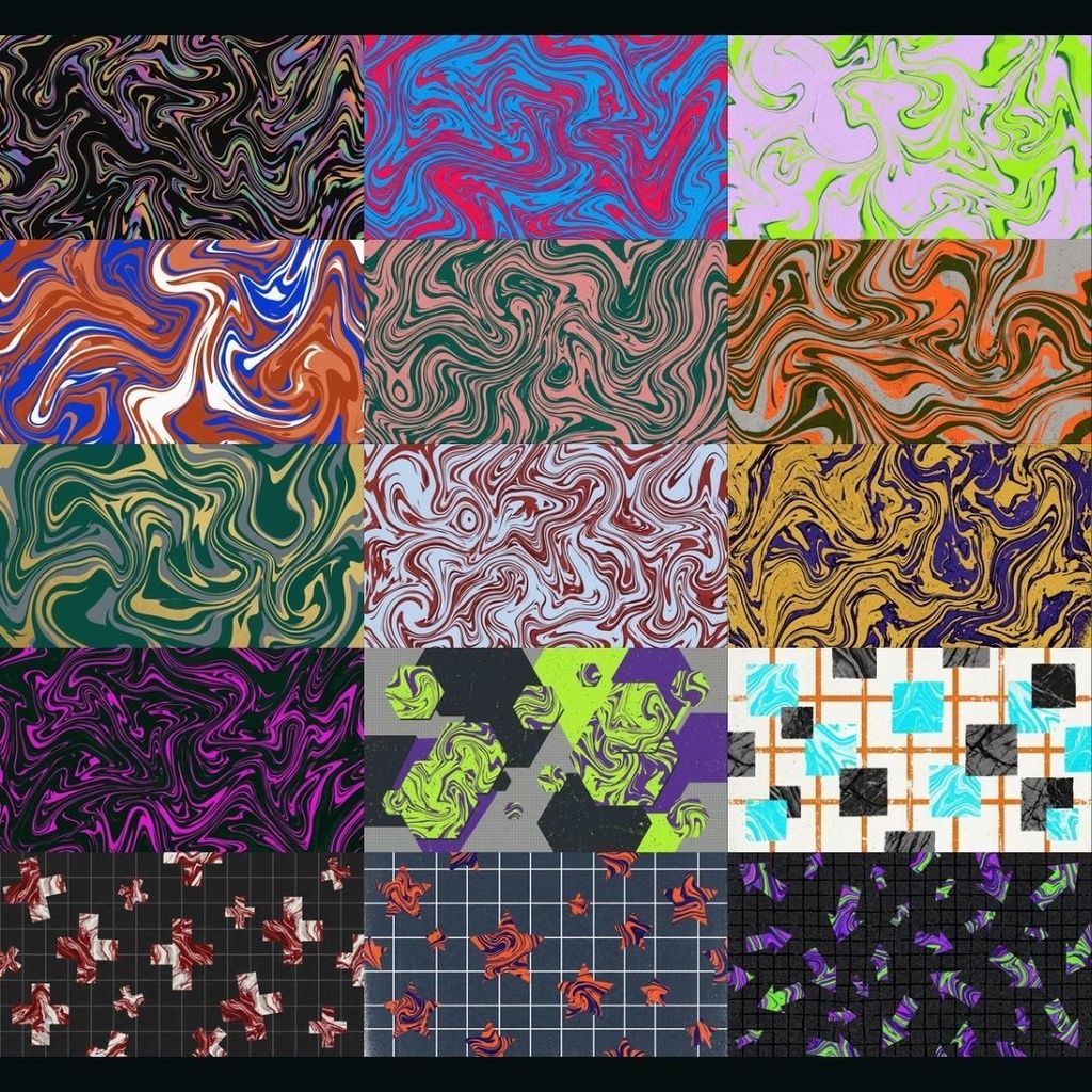 【背景素材】 異彩ノイズ素材集 150枚|TRPG, マダミス, ココフォリア, ゲーム, YouTube演出