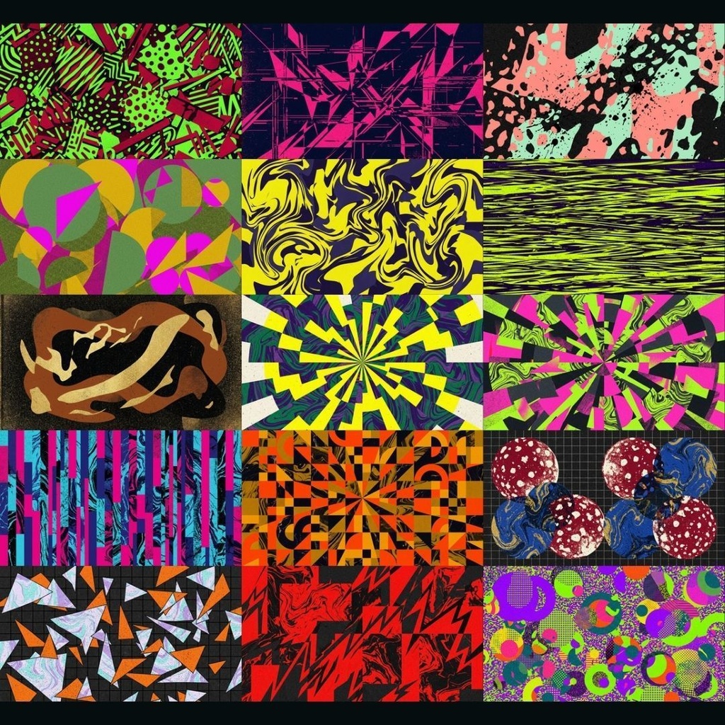 【背景素材】 異彩ノイズ素材集 150枚|TRPG, マダミス, ココフォリア, ゲーム, YouTube演出