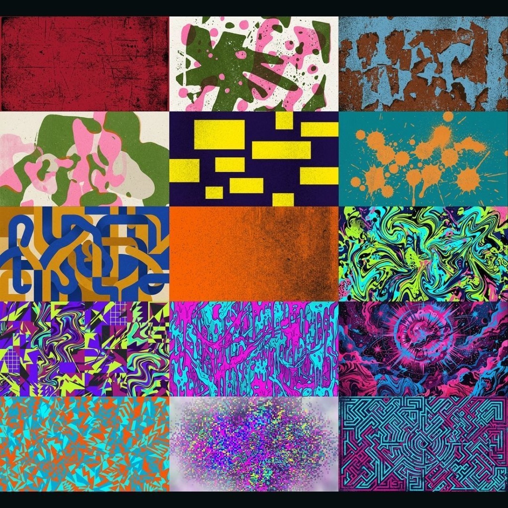 【背景素材】 異彩ノイズ素材集 150枚|TRPG, マダミス, ココフォリア, ゲーム, YouTube演出