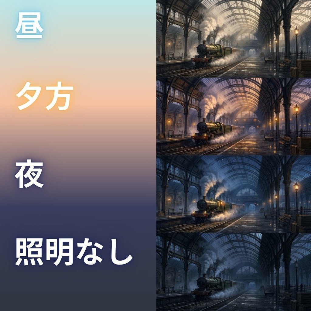 【背景素材】 20世紀ロンドン風/差分あり 202枚|大通り•リビング•寝室•川沿いetc(TRPG, マダミス, ココフォリア, ゲーム)
