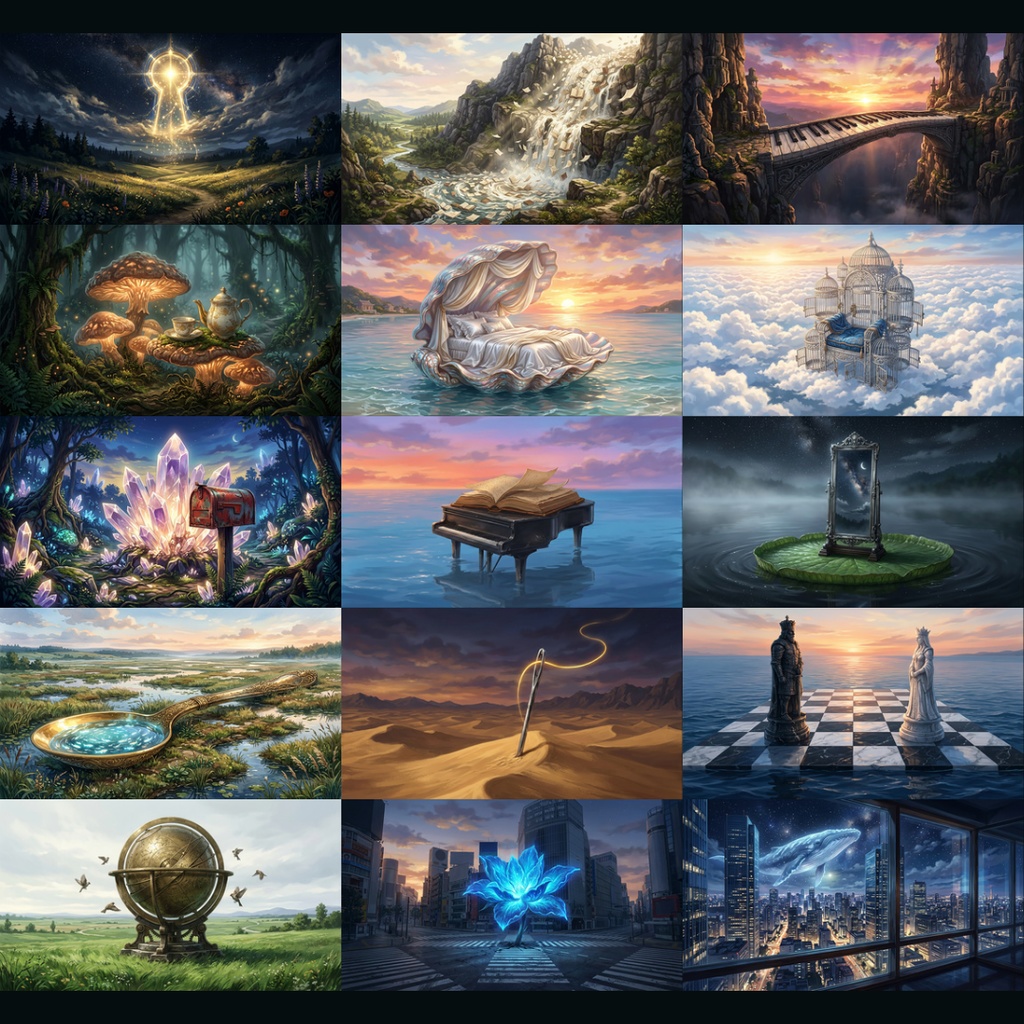 【背景素材】 デペイズマン-異物の配置- 115枚|(TRPG, マダミス, ココフォリア, ゲーム)