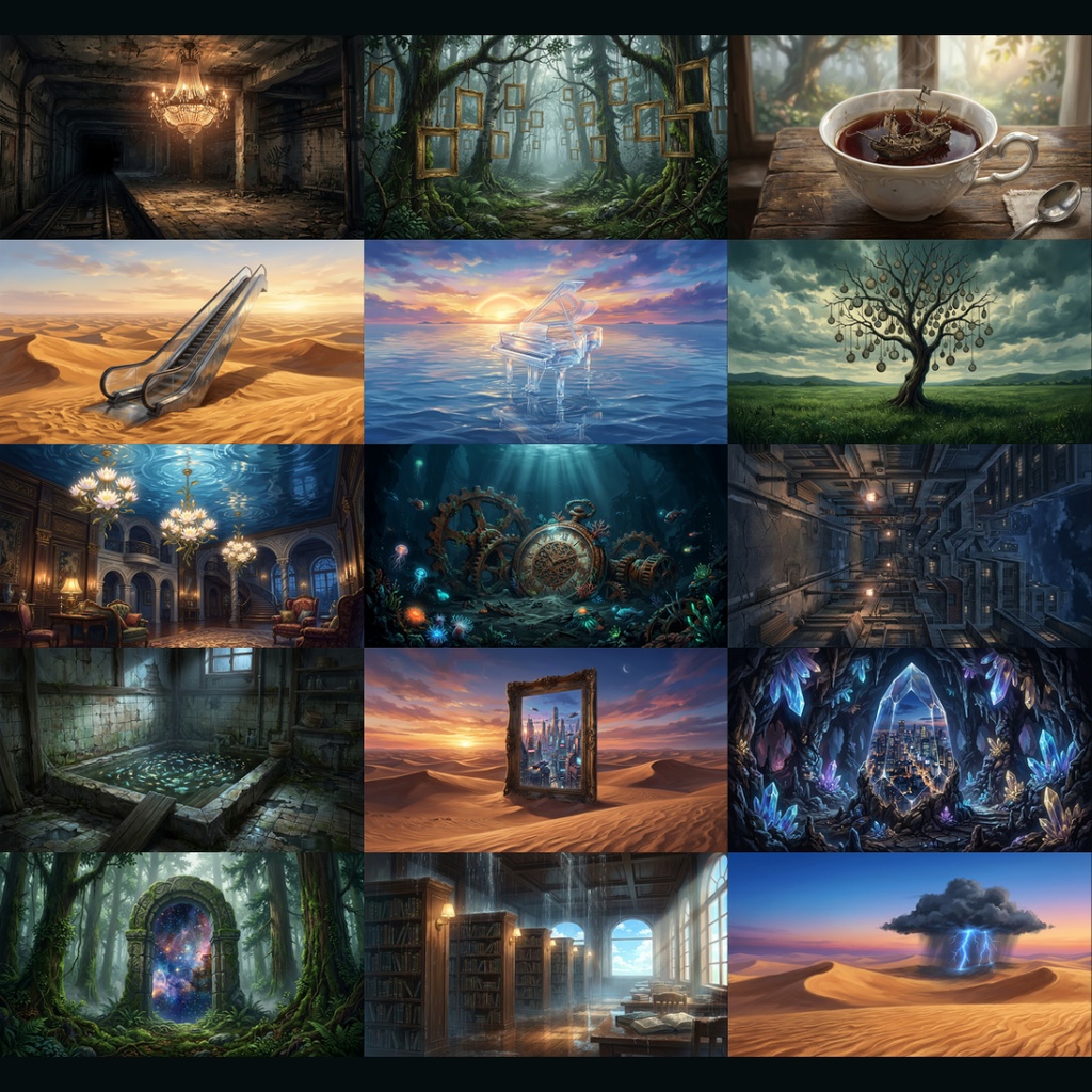 【背景素材】 デペイズマン-異物の配置- 115枚|(TRPG, マダミス, ココフォリア, ゲーム)