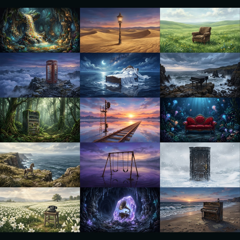 【背景素材】 デペイズマン-異物の配置- 115枚|(TRPG, マダミス, ココフォリア, ゲーム)