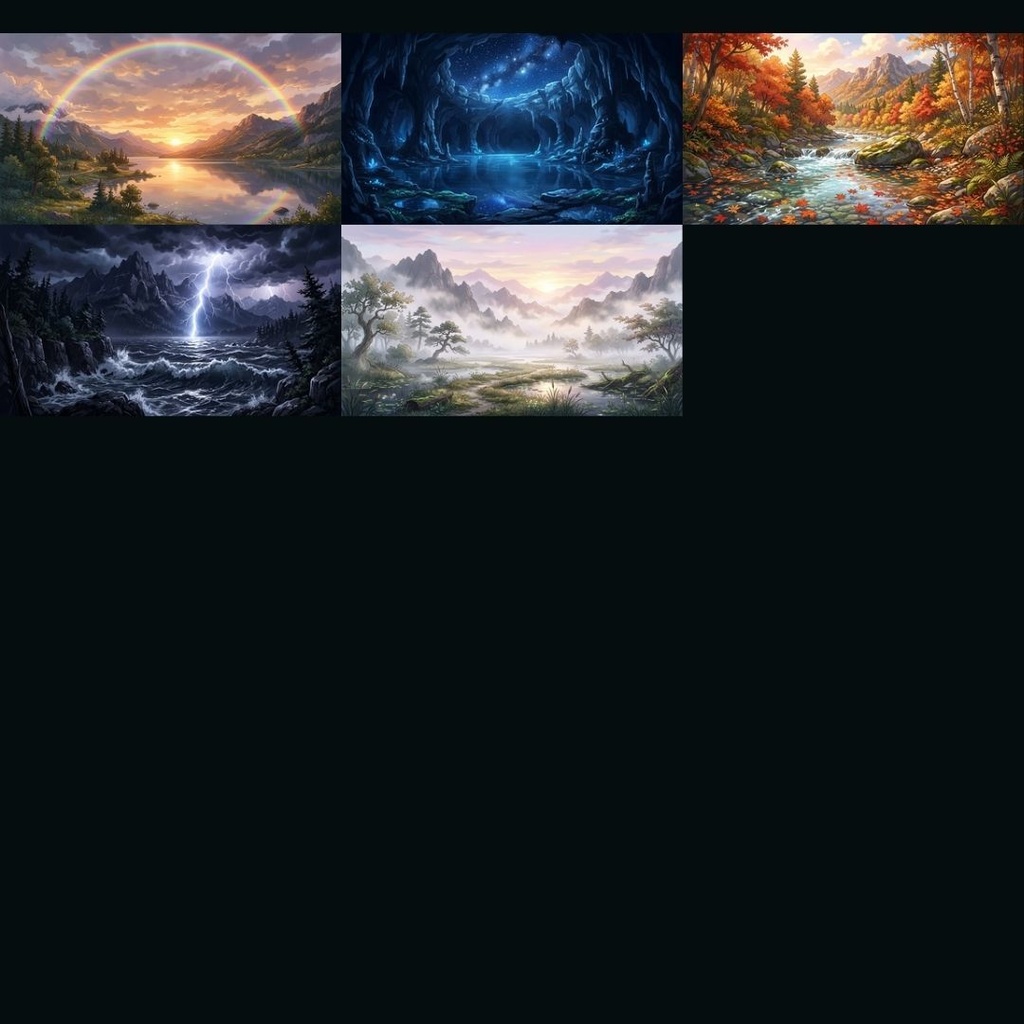 【背景素材】 山・谷 200枚|絶景•高山•渓谷•山道•異界etc(TRPG, マダミス, ココフォリア, ゲーム)