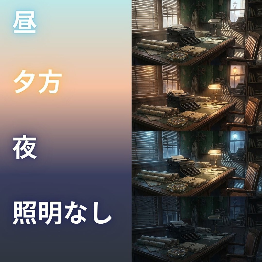 【背景素材】 1920年代ニューイングランド/差分あり 240枚|探偵事務所•港町•神話•街並みetc(TRPG, マダミス, ココフォリア, ゲーム)