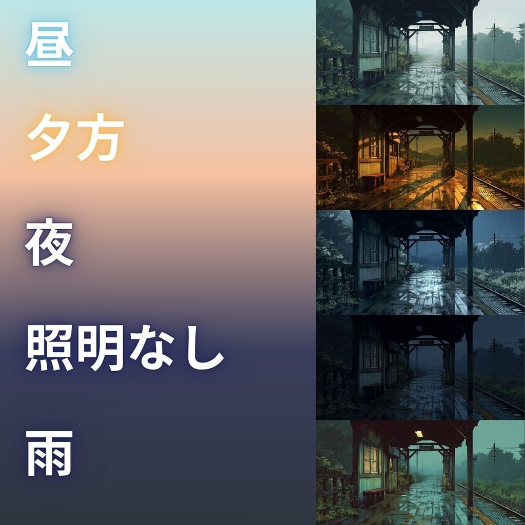 【背景素材】 ホラー背景差分パック 412枚|神社•和室•牢屋•廃墟•病院etc(TRPG, マダミス, ココフォリア, ゲーム)