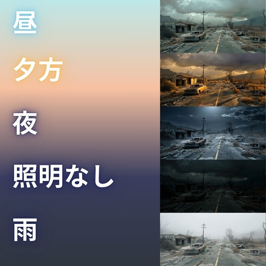 【背景素材】 ホラー背景差分パック 412枚|神社•和室•牢屋•廃墟•病院etc(TRPG, マダミス, ココフォリア, ゲーム)
