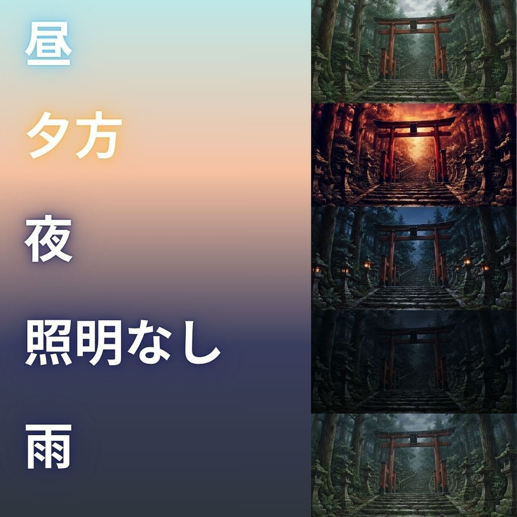 【背景素材】 |完全版|和風ホラーパック/差分あり 618枚|和室•古民家•旅館•村落•山道etc(TRPG, マダミス, ココフォリア, ゲーム)