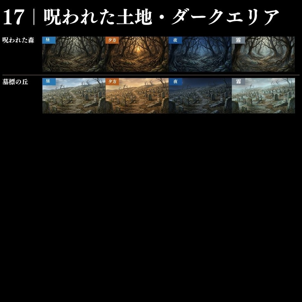 【背景素材】王道ファンタジー世界背景集 800枚|差分あり 王都•村•市場•教会•ダンジョンetc(TRPG, マダミス, ココフォリア, ゲーム)