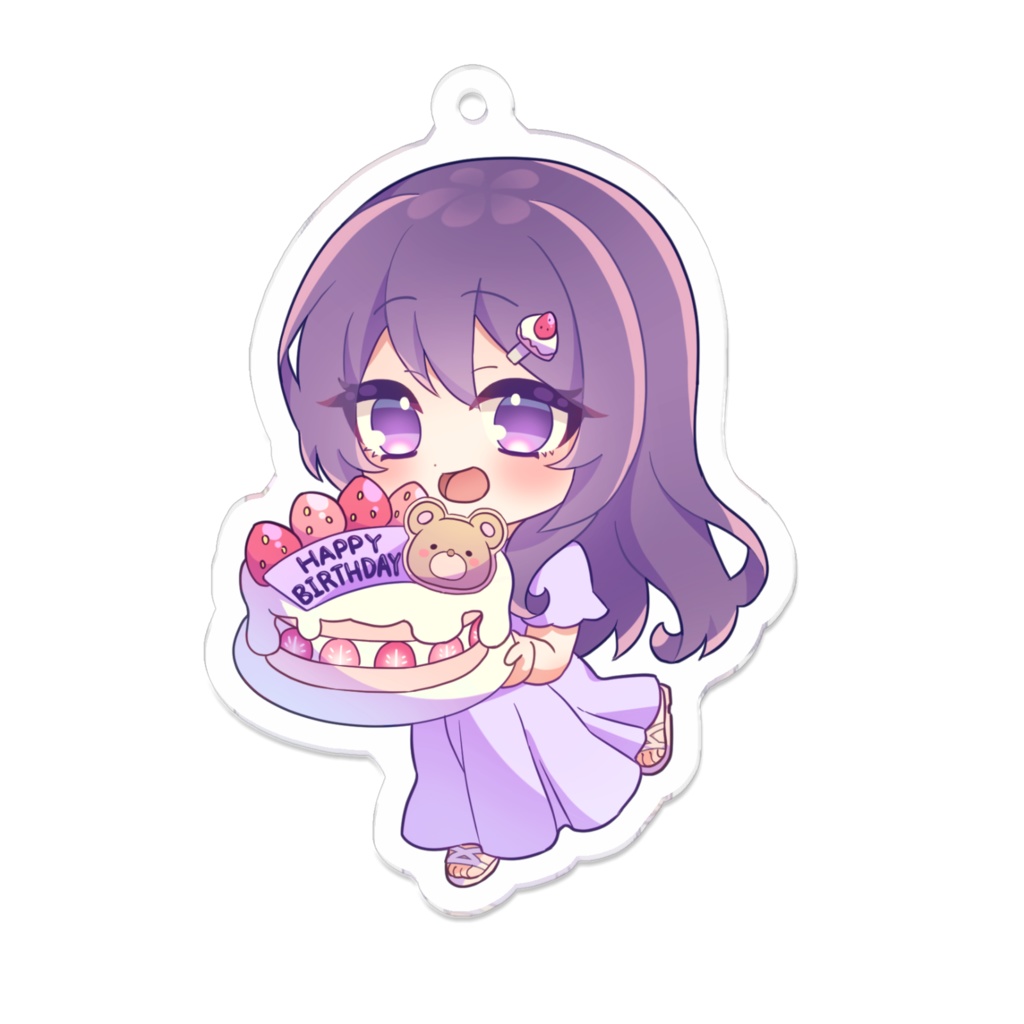 誕生日記念🍰アクキー