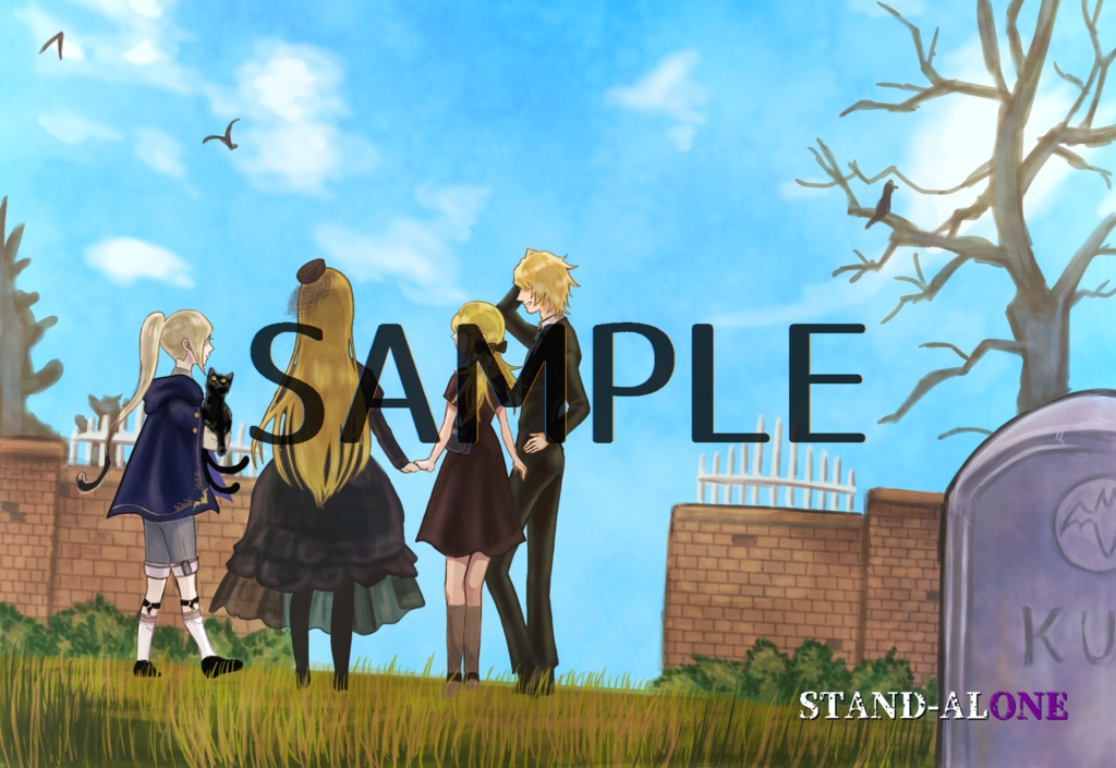 STAND-ALONE:イラストポストカード