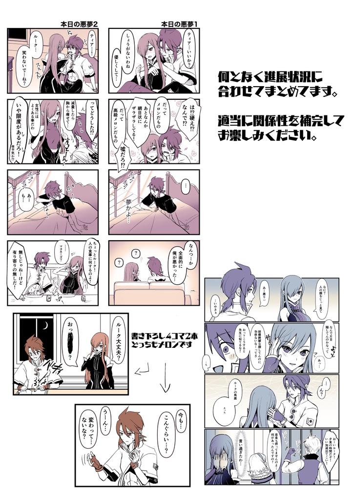 ルクティア4コマまとめ本