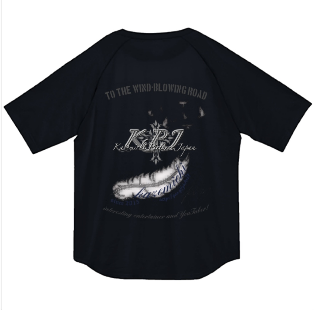 KPJ official 風道Tシャツ(色によって値段変動します)