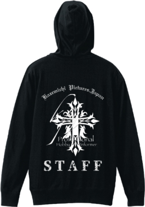 KPJ パーカー S (ブラック×ターコイズブルー)