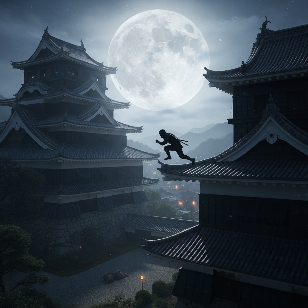 侍と忍者の道 日本武士イラスト10枚セット