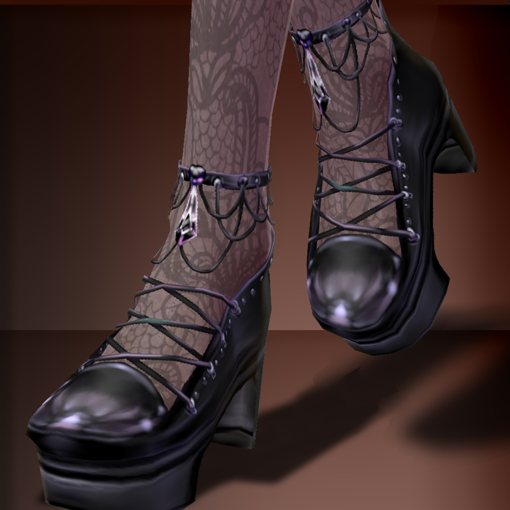 Goth outfit:dress&necklace+stockings&gloves+shoes+make up