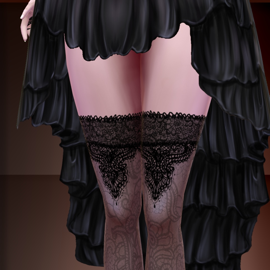 Goth outfit:dress&necklace+stockings&gloves+shoes+make up