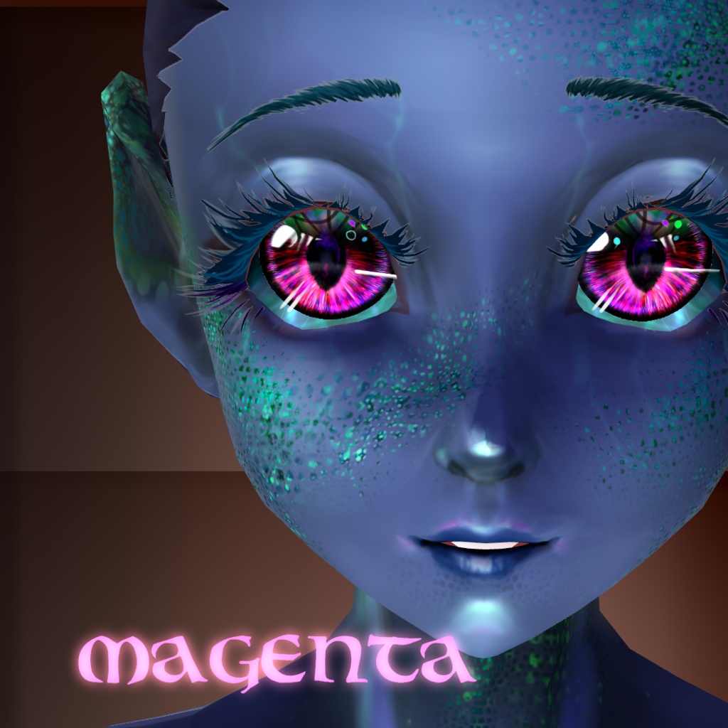 (free for personal use): iridescent Mermaid eyes texture pack