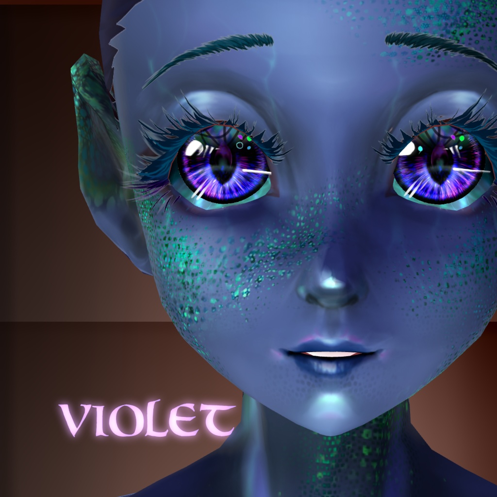 (free for personal use): iridescent Mermaid eyes texture pack
