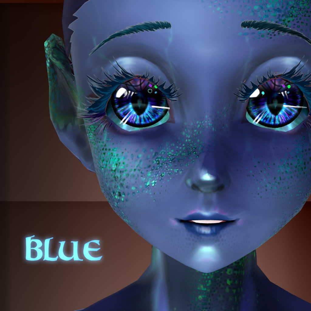(free for personal use): iridescent Mermaid eyes texture pack
