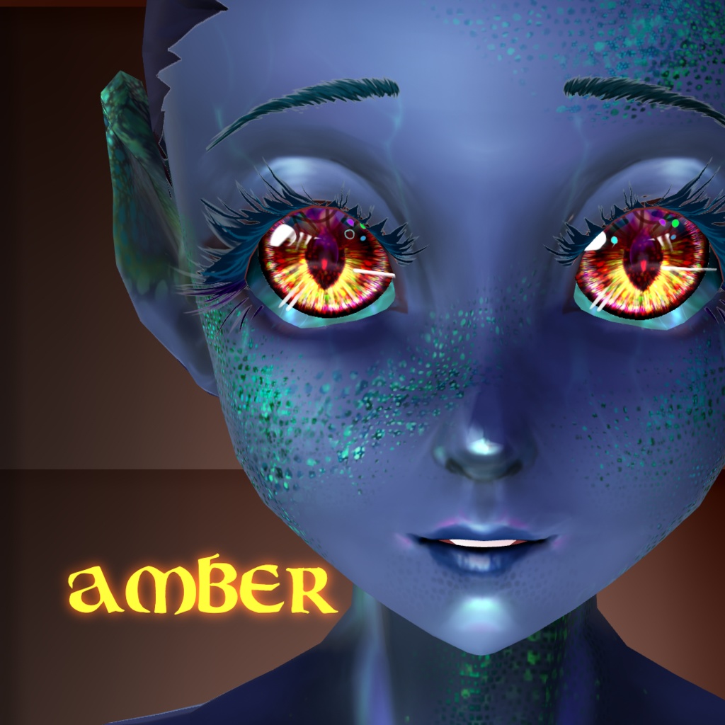 (free for personal use): iridescent Mermaid eyes texture pack