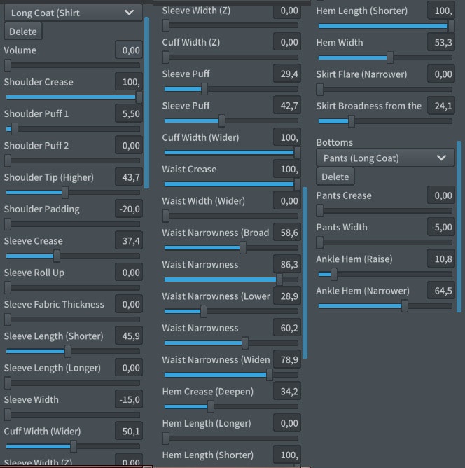 Chronomancy student outfit 7 colors + customizables