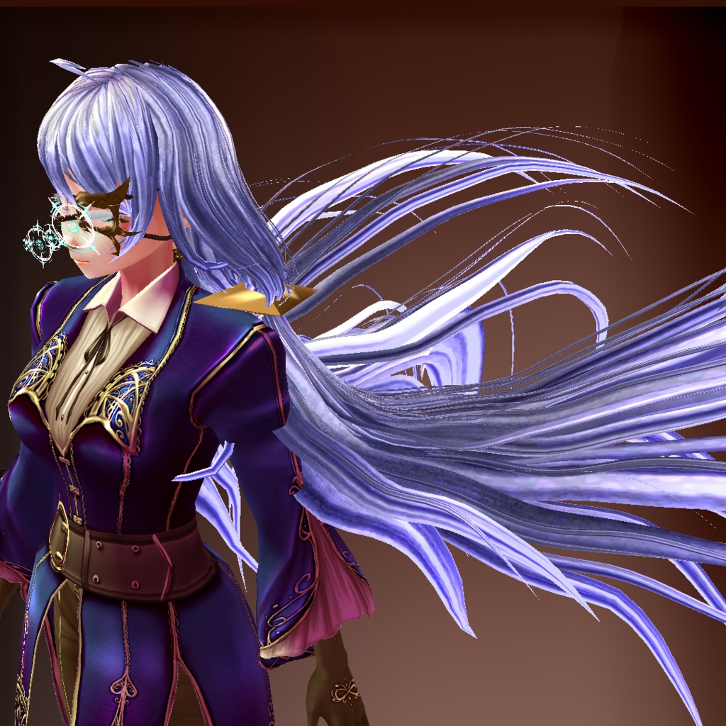 FREE VRoid Galaxy hair texture set 23 colors+customizable