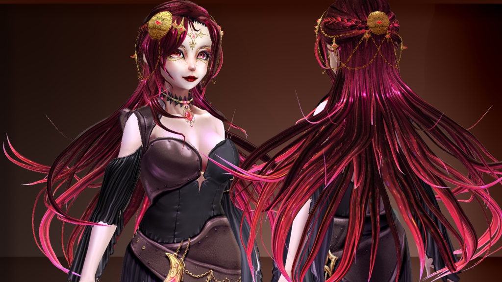 Moon guardians hair presets (1 pair for free)