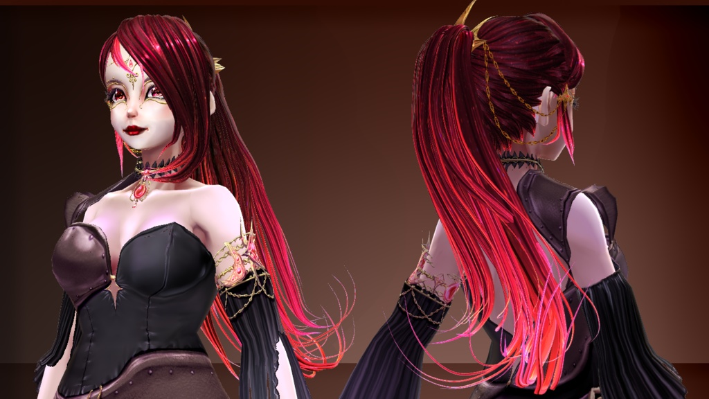 Moon guardians hair presets (1 pair for free)