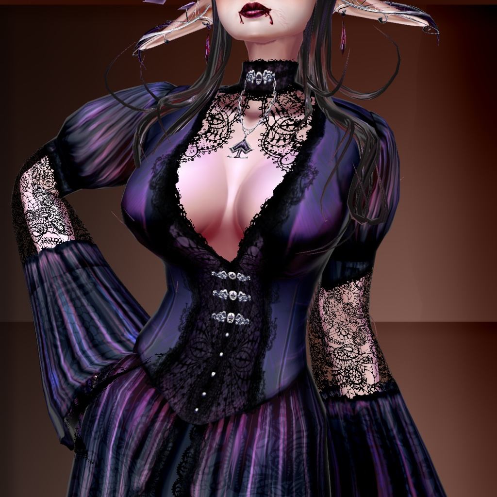 (VRoid stable)Gamblers on the grave: 4 variations +customizable psd file