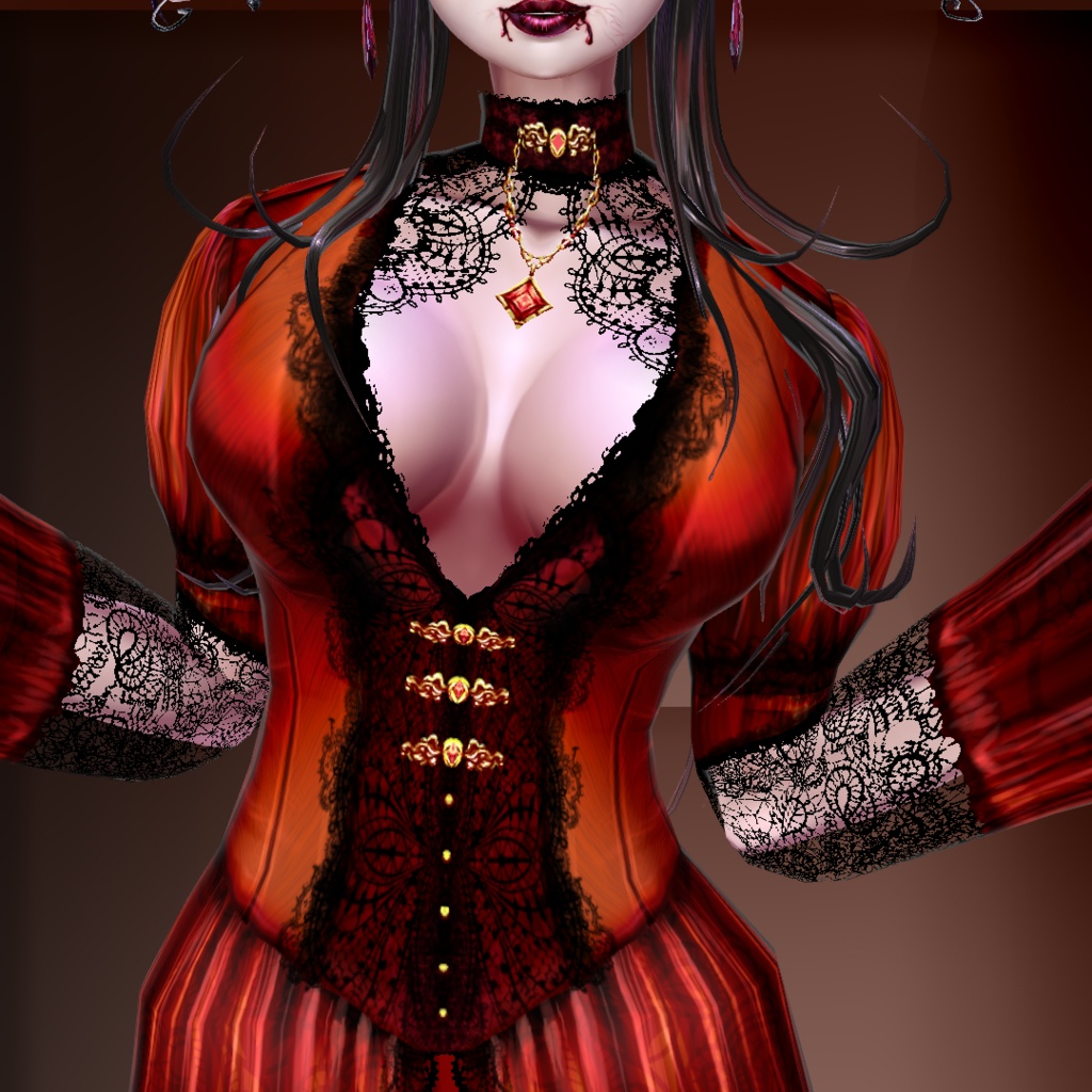 (VRoid stable)Gamblers on the grave: 4 variations +customizable psd file