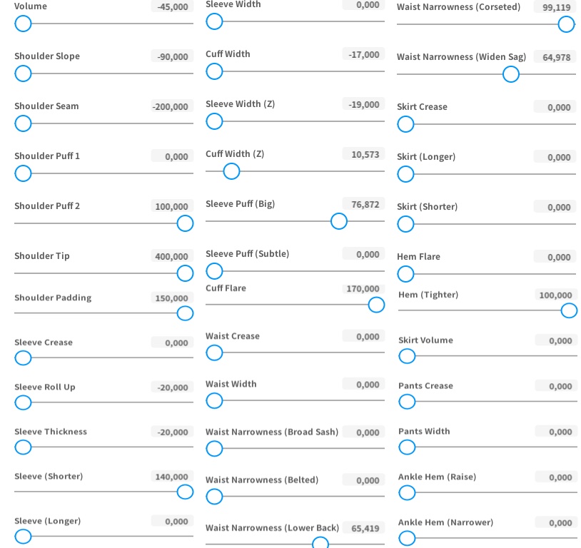 (VRoid stable) Hellish Lust Outfit, 11 colors + CustomizablePSD file