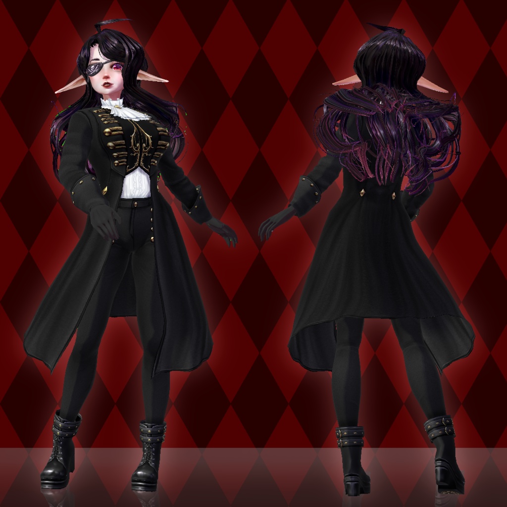 (VRoid)Unisex Pirate outfit