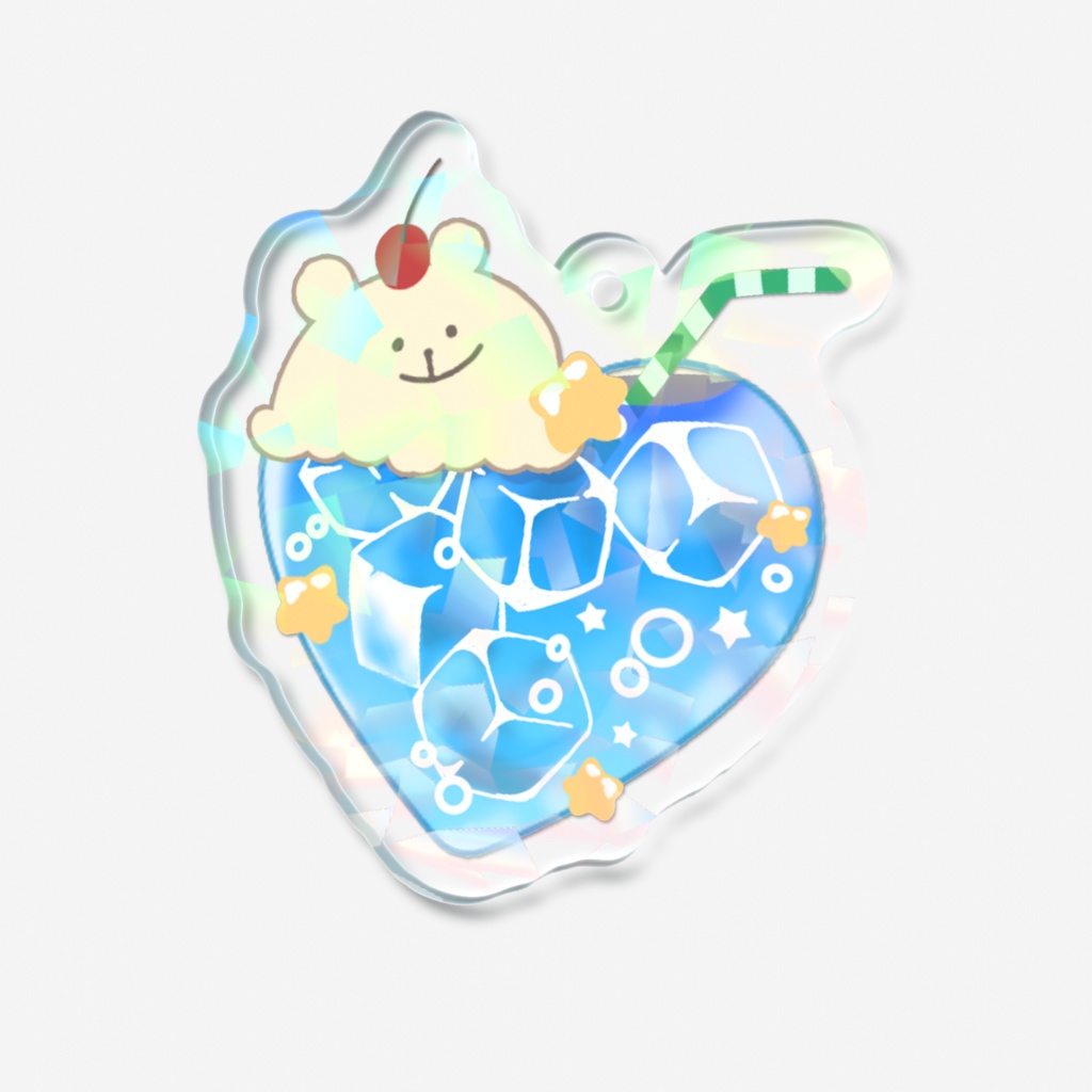 リノバスアクキー(キラキラ)