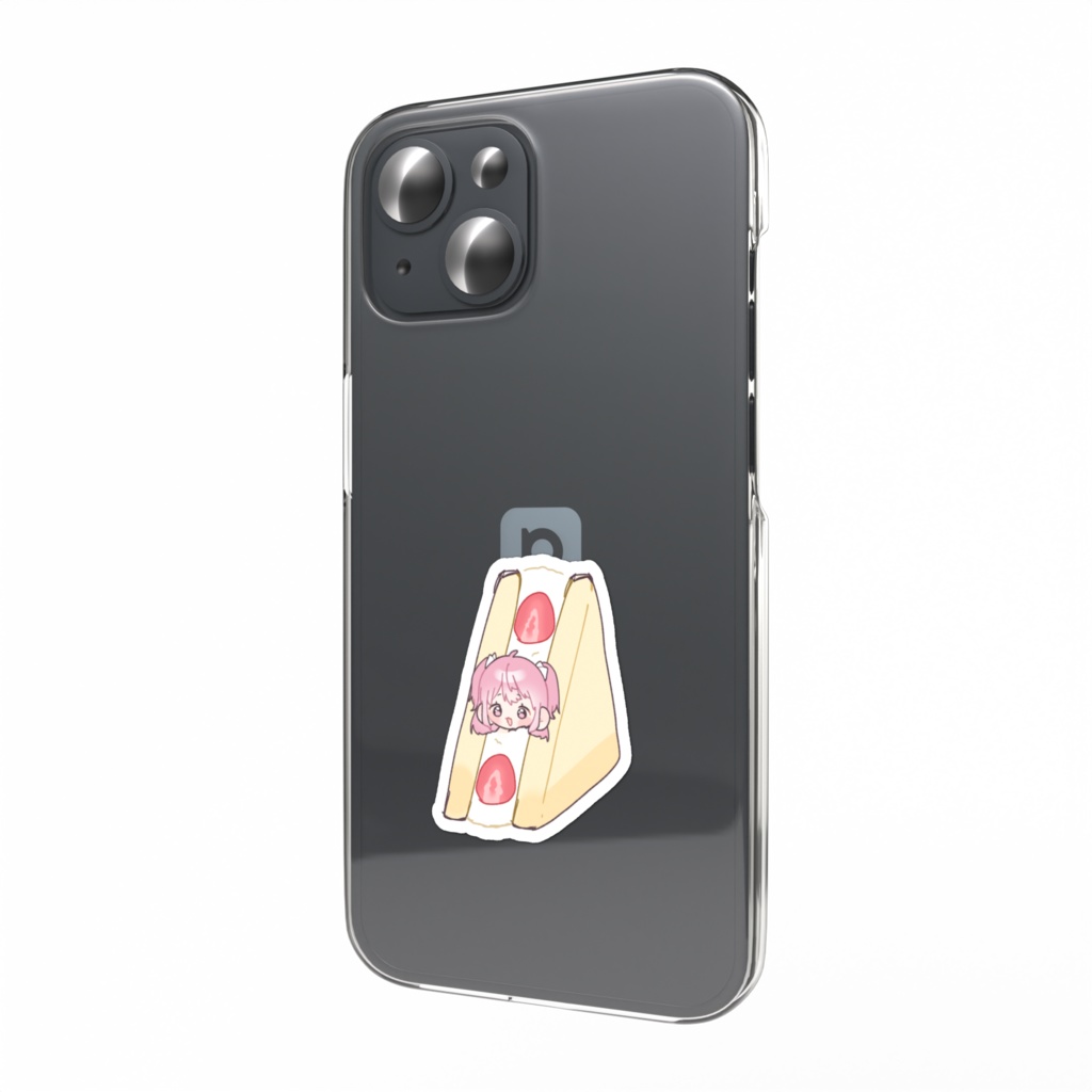 rinonoステッカー(いちご)