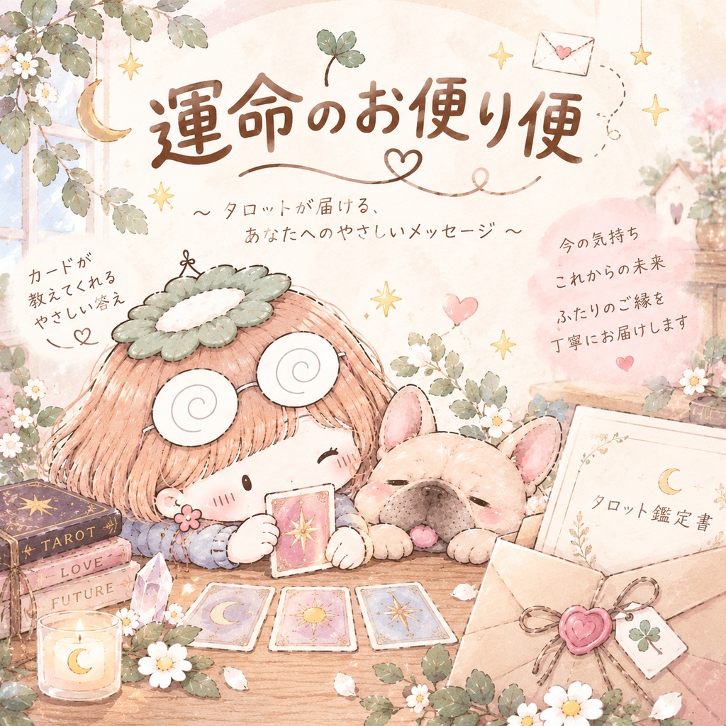 タロット本格精オリジナル密鑑定書(郵送商品)
