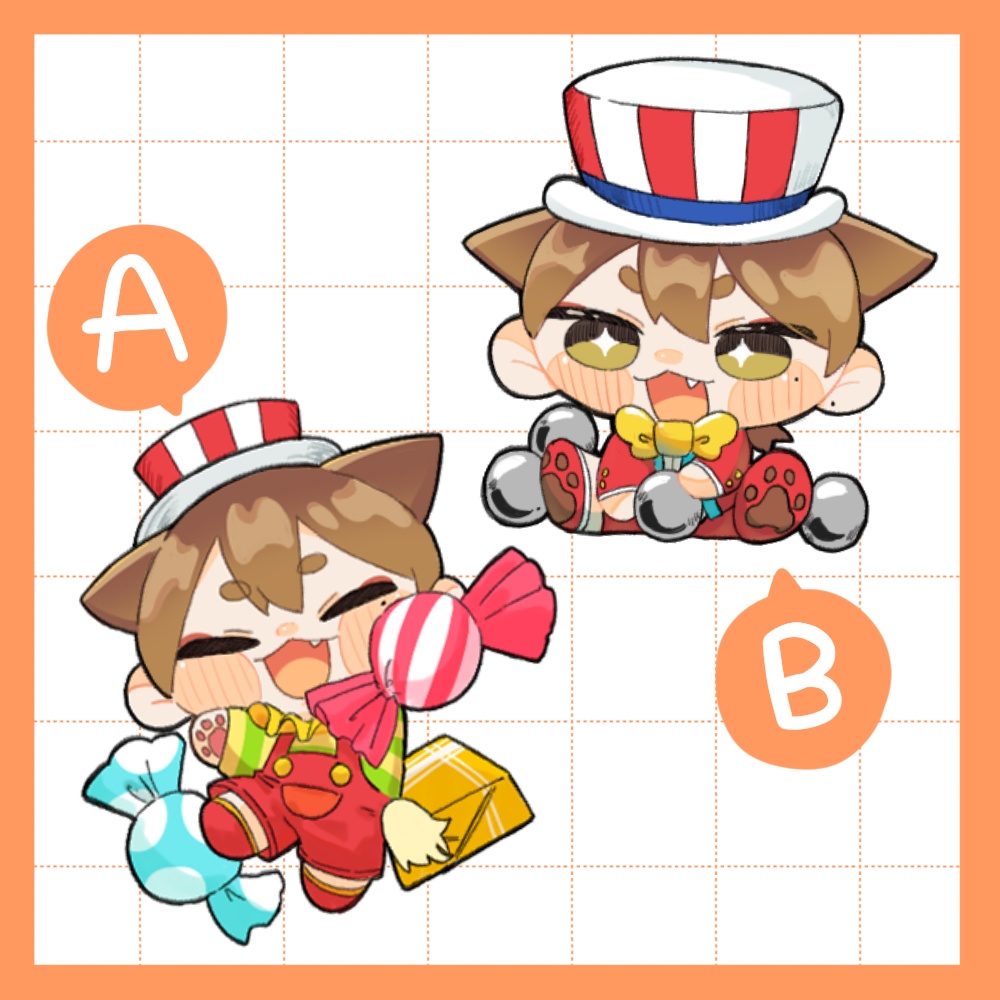 【非公式】伏見ガク ミニアクリルブロック