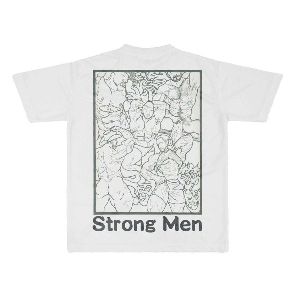 Strong Men(白黒)(White, Black)