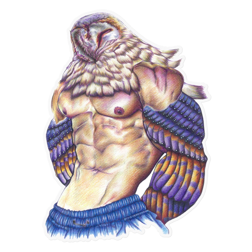 能ある梟は腹筋を出す(Nouaru Hukurouha hukkinwo dasu.)